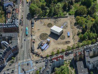 Metrobyggeriet på Nørrebros Runddel